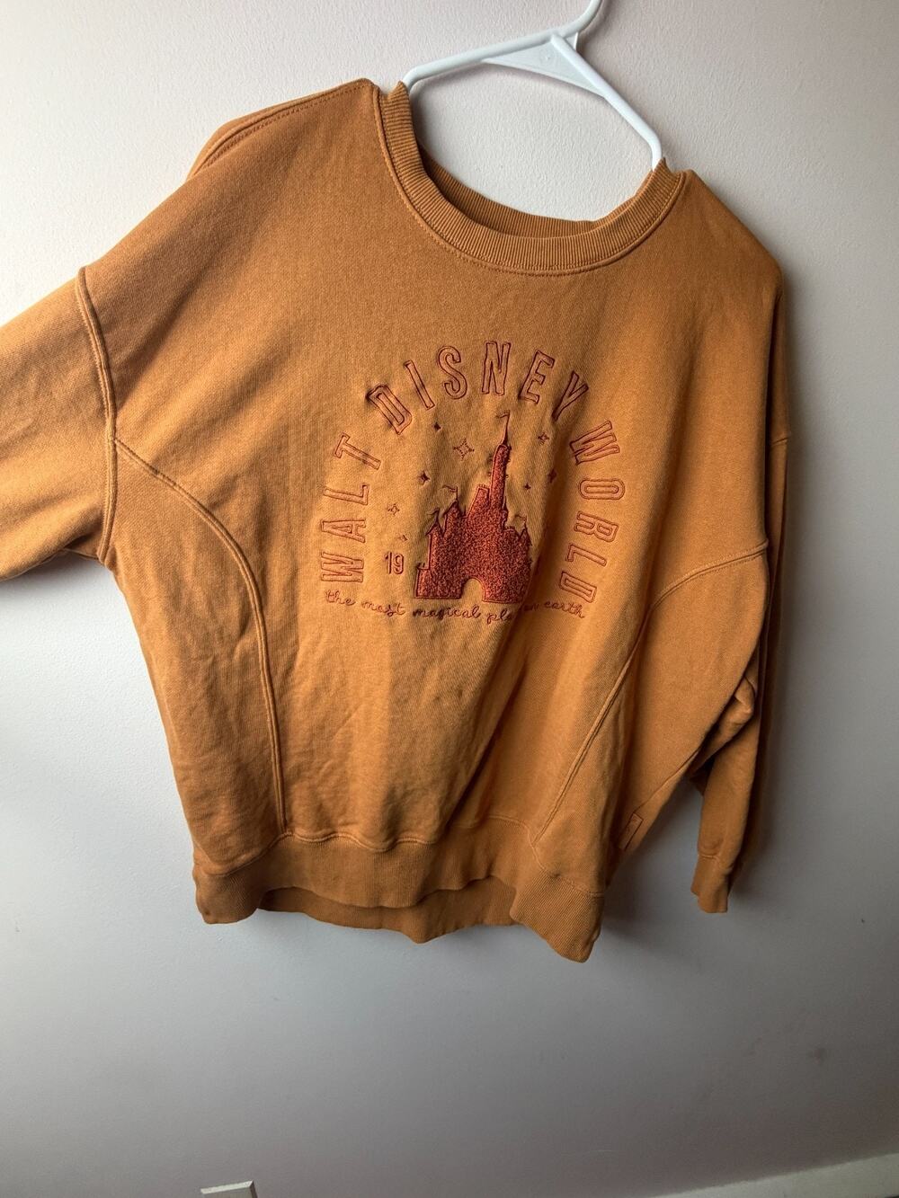 Walt Disney World sweatshirt - Woman sz. M Burnt Orange